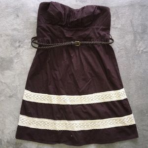Brown Tube Top Dress!
